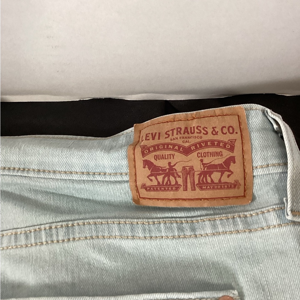 Levi Strauss & Co. Light Wash Denim Jeans 726 Flare Size 34